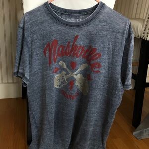 Lucky Brand Nashville Guitars Shop Tee